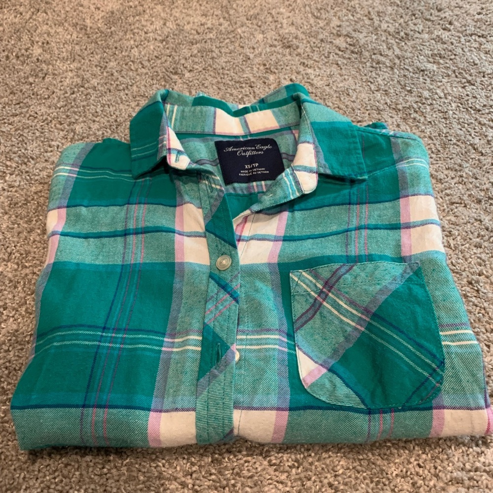American Eagle flannel shirt